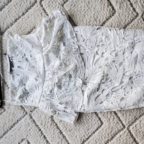 Boohoo size 14 Maxi lace dress - Picture 5 of 6